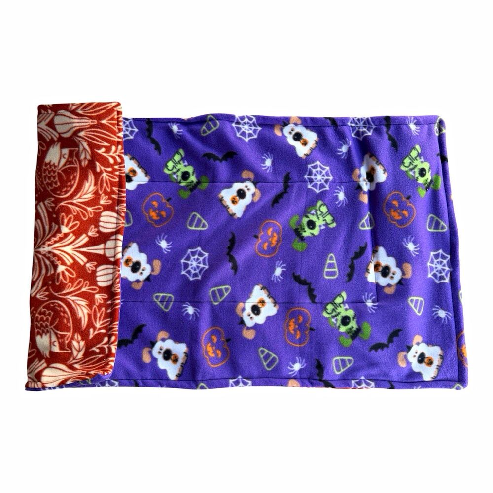 Guinea Pig Cage Liner Fleece Midwest 24” x 47” New Halloween Fall